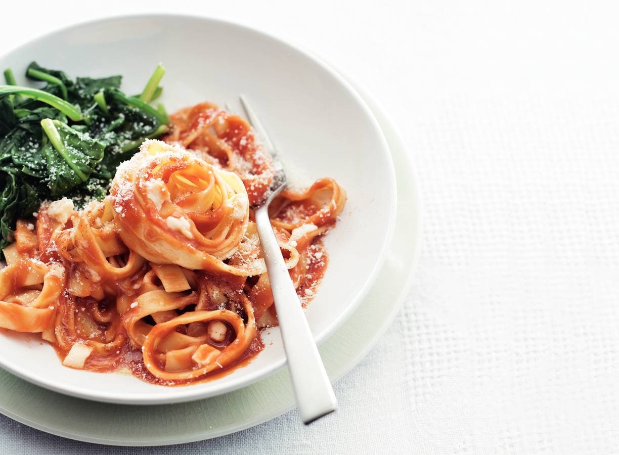 Twee-kazen-tagliatelle