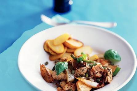 Provençaalse kip met venkel