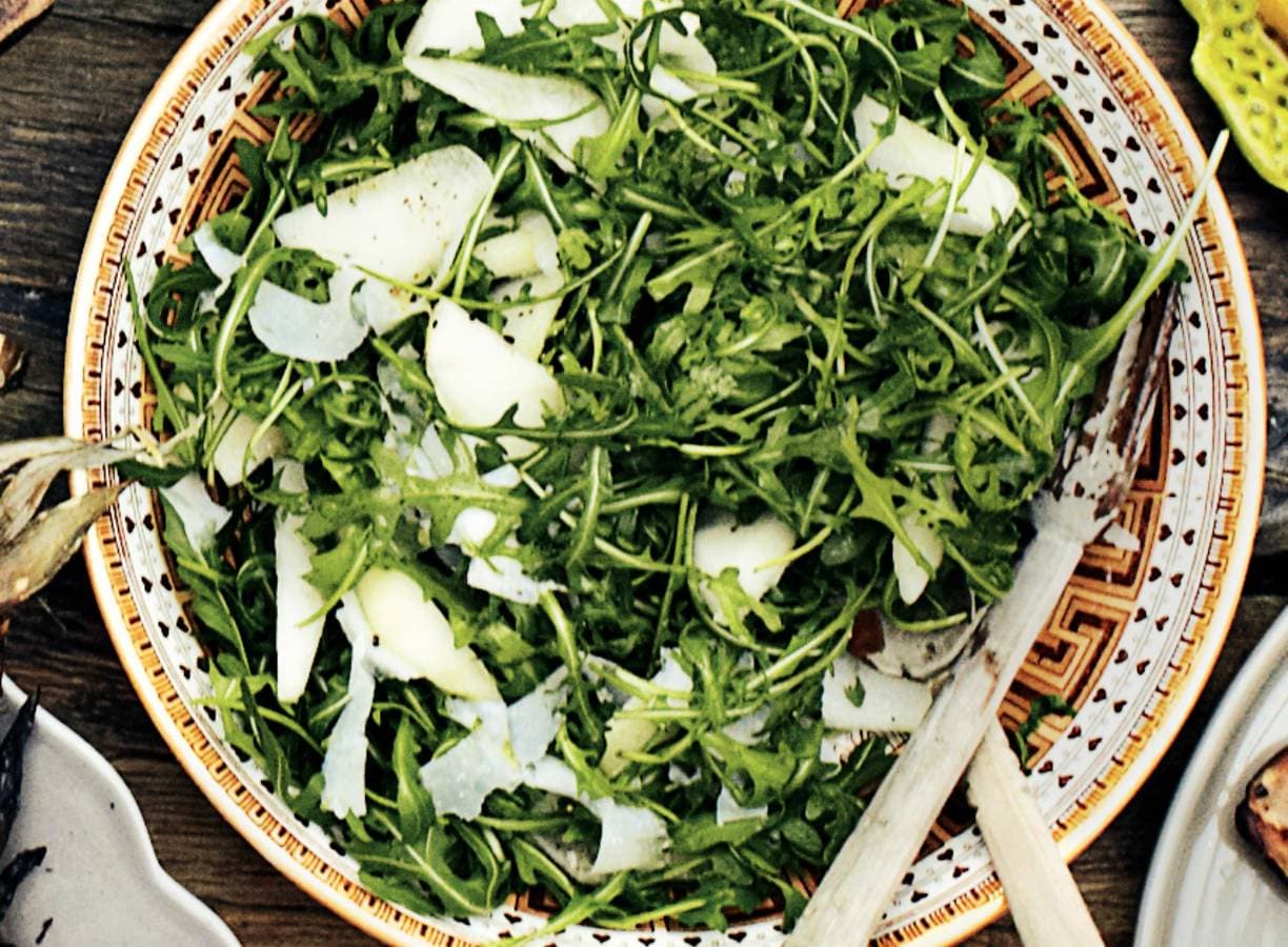 Rucola-peersalade