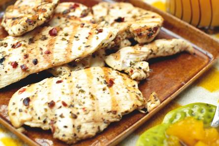 Kipfilet met ananaschutney