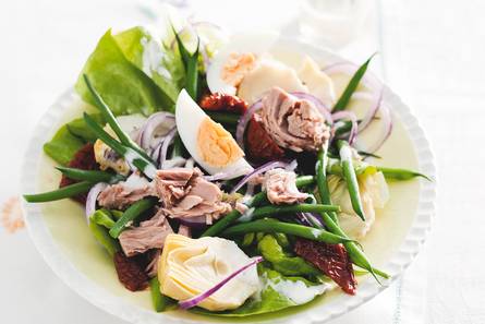 Lichte salade niçoise