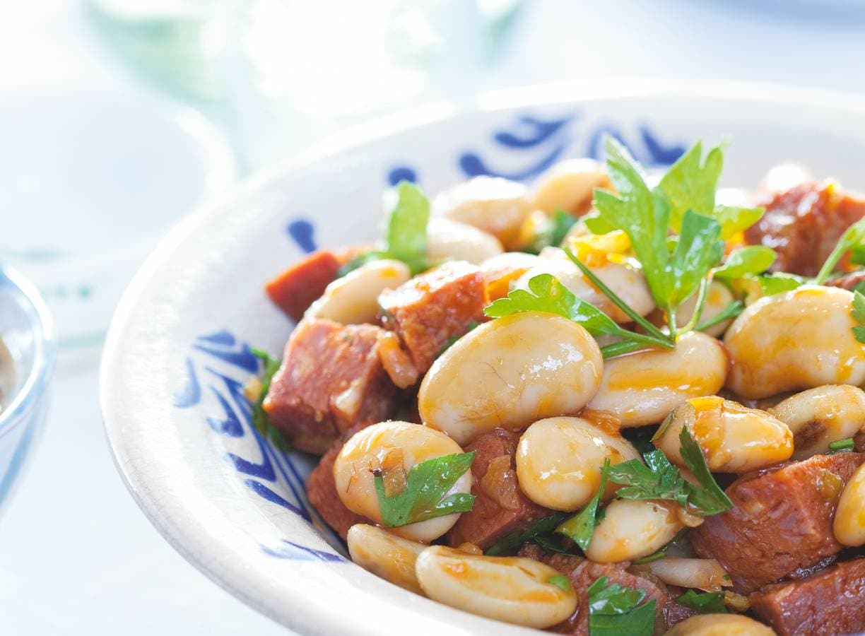 Spaanse bonensalade