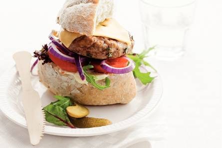 Burger-op-chic