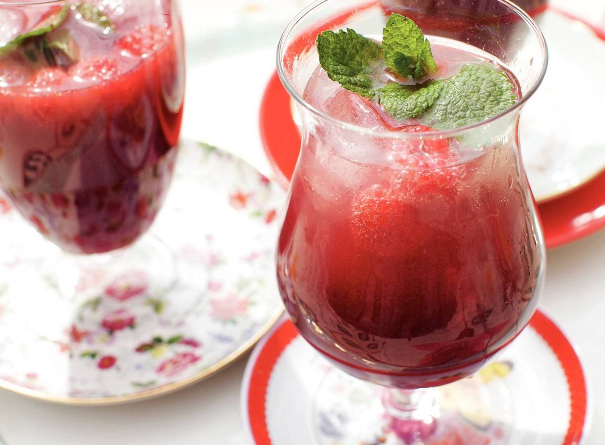 Bosvruchtenmojito