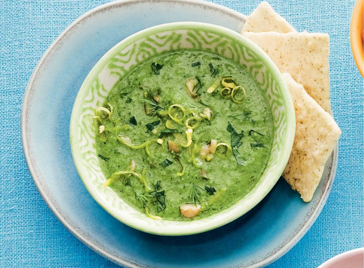 Groene kruidenpesto