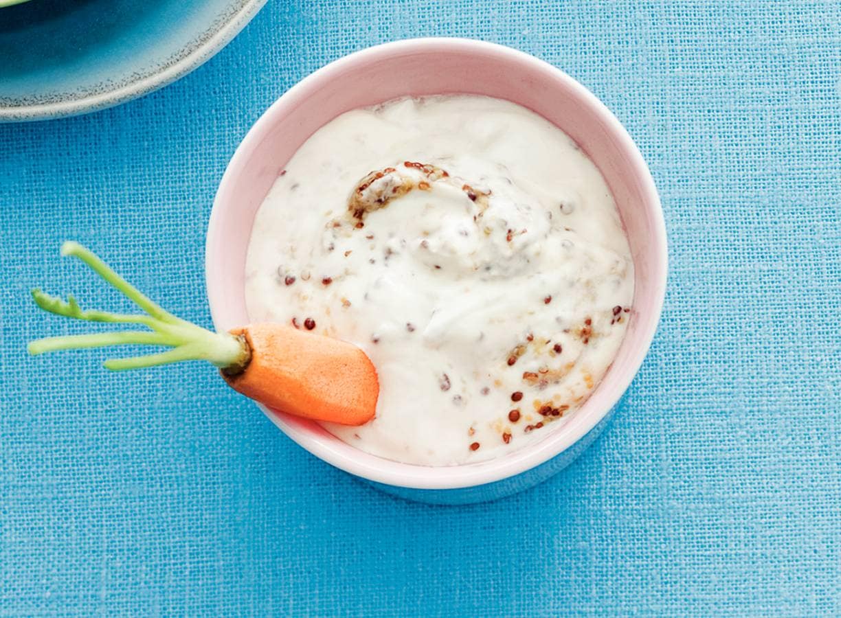 Yoghurt-mosterddip