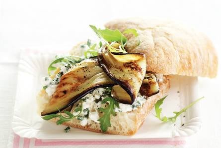 Ciabatta hüttenkäse