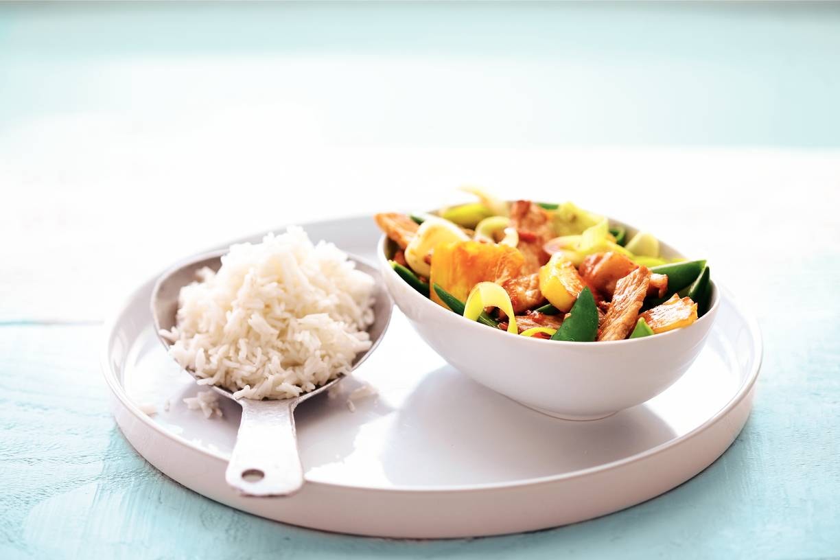 Varkensfilet met ananas