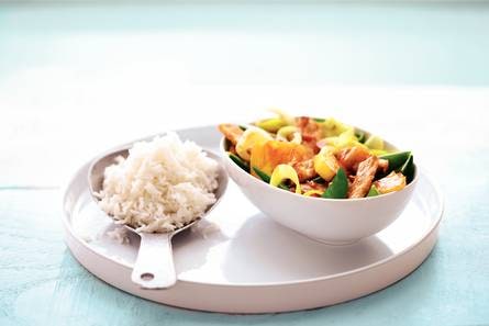 Varkensfilet met ananas