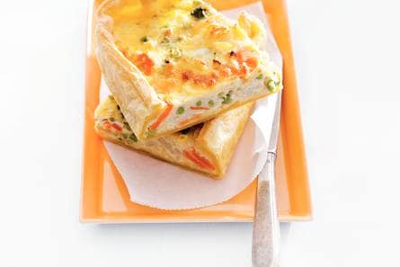 Groentequiche met kaas