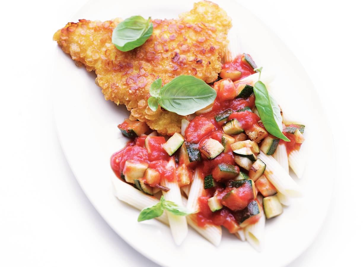 Courgette-ratatouille