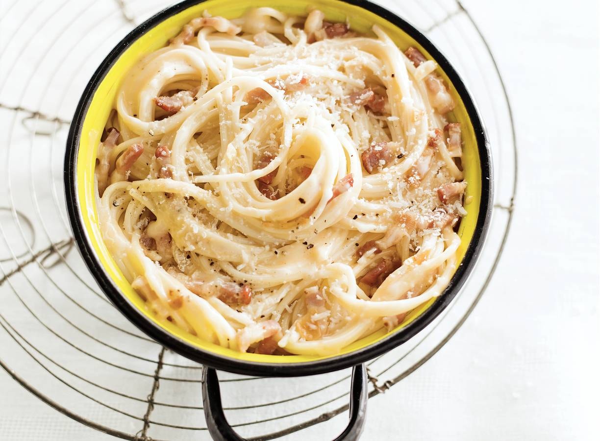 Ophef zien De eigenaar Spaghetti carbonara recept - Allerhande | Albert Heijn