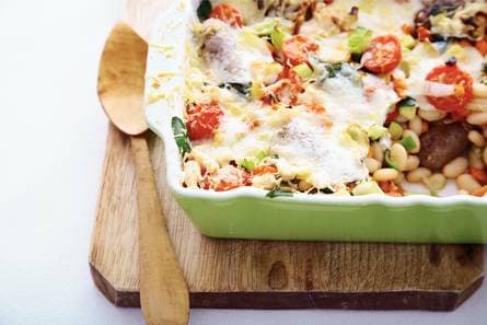 Italiaanse bonengratin