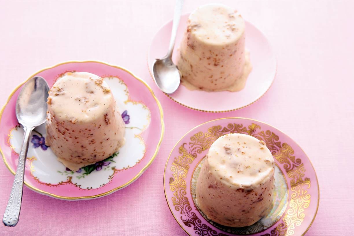 Yoghurt panna cotta met vijgen