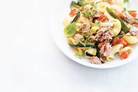 Macaroni grande met tonijn