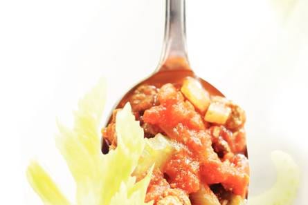 Tomaten-gehaktsaus