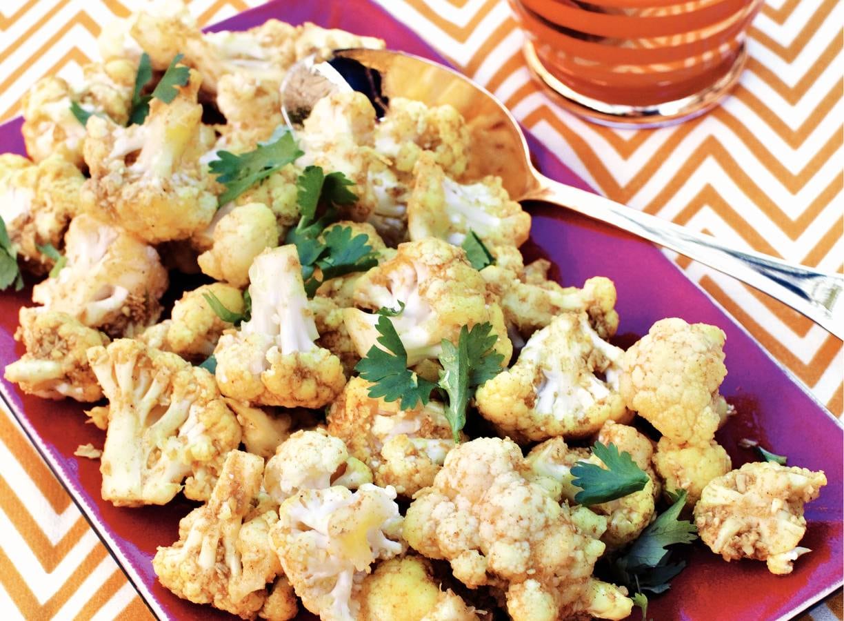 Indiase bloemkoolsalade met kokos