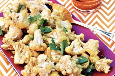 Indiase bloemkoolsalade met kokos