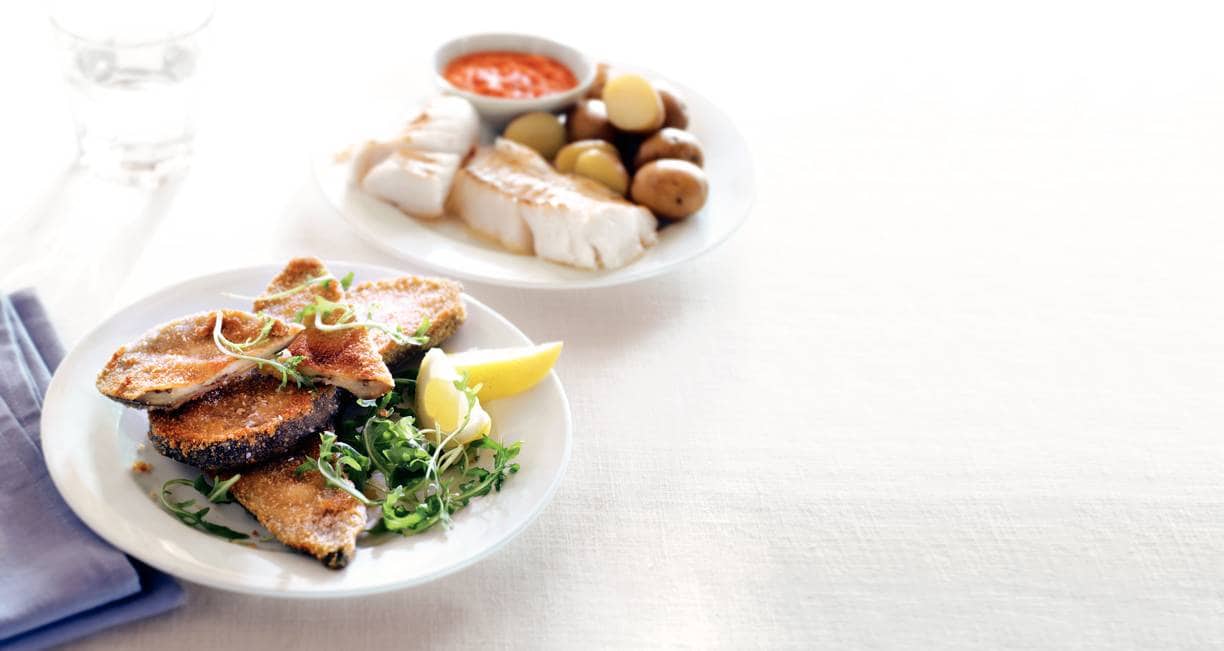 Aubergine & paprikasalsa