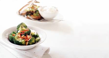 Broccoli & bamboescheuten