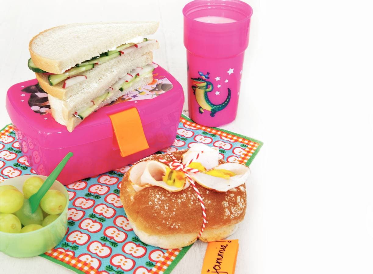 Rauwkostsandwich & broodje kip