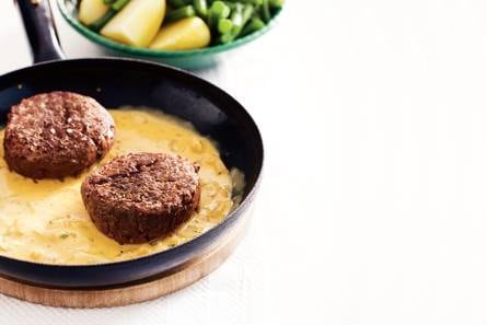 Tartaartje met kerriesaus