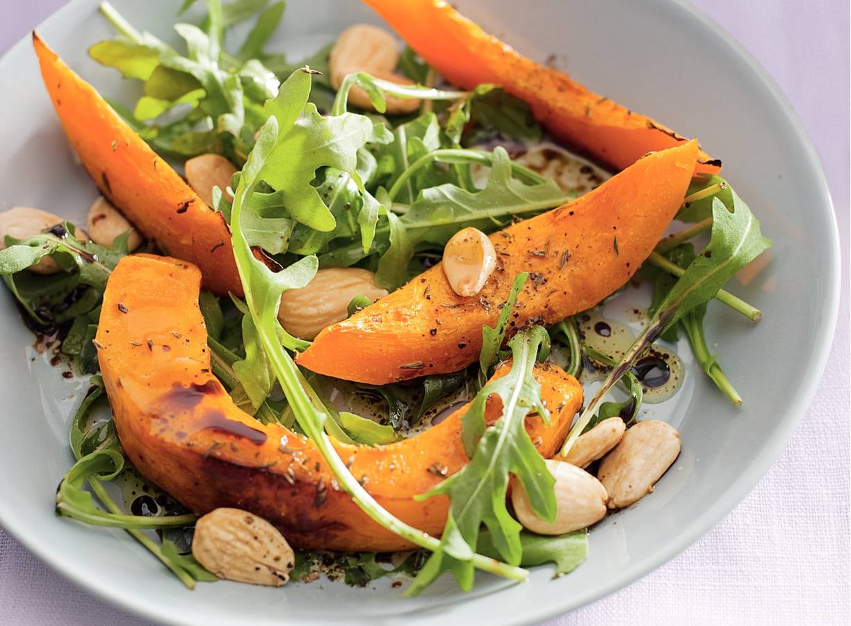 Geroosterde pompoensalade