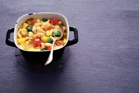 Bonenstoofpot à la dijonnaise