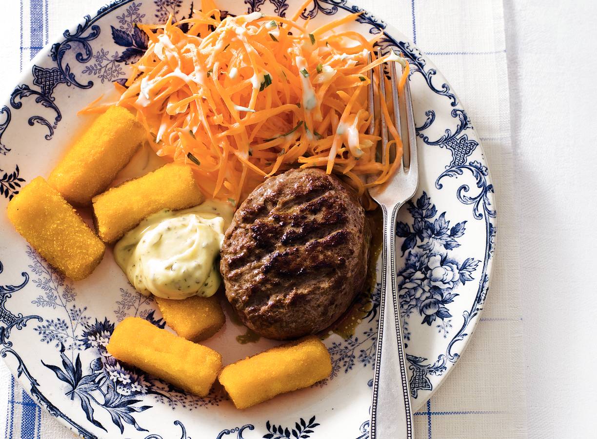Steak tartaar met bearnaisesaus