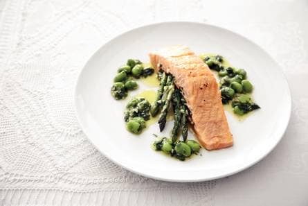 Gevulde zalmfilet