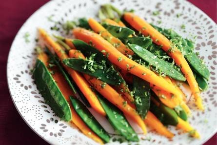 Peultjes en peen met balsamico