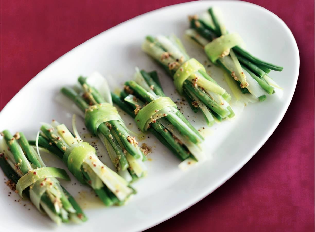 Haricots verts met prei