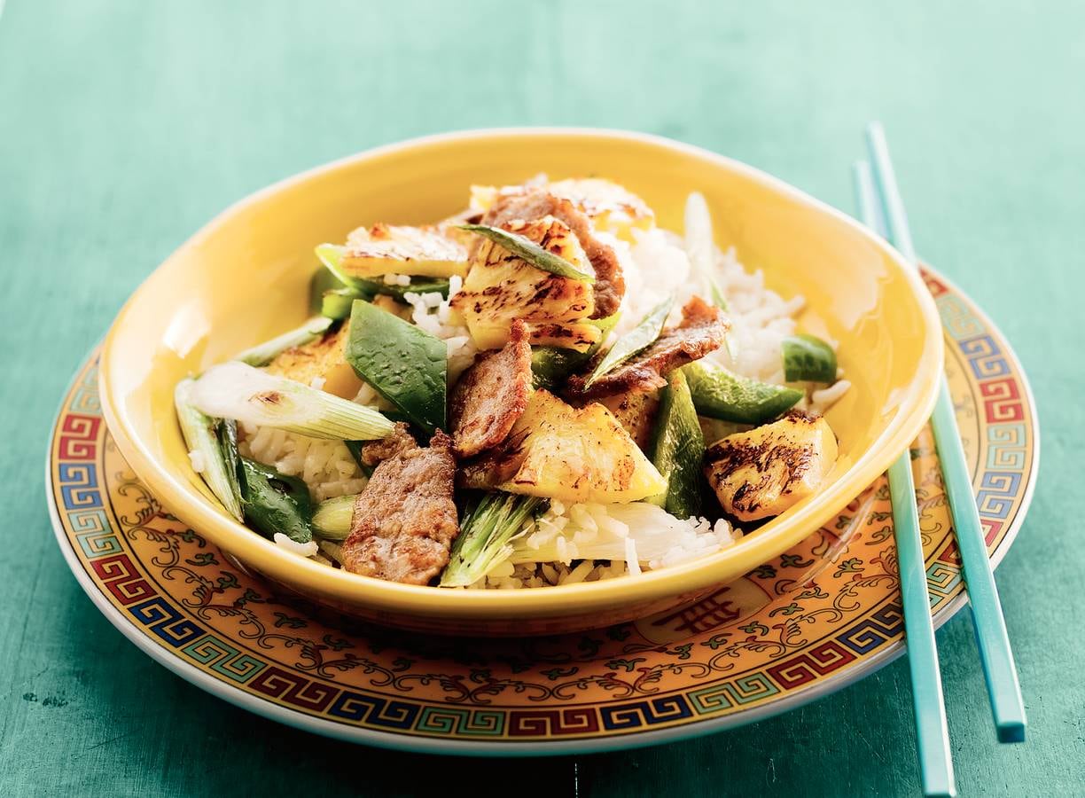 Chinees varkensvlees met ananas