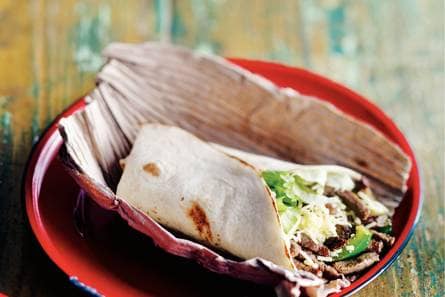Beef burrito