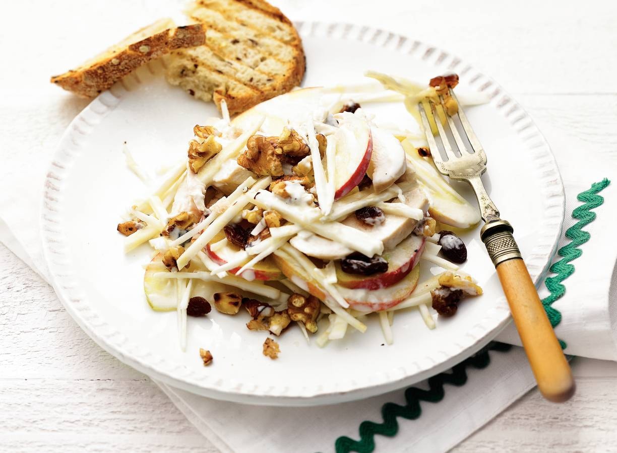 Rijkgevulde waldorfsalade