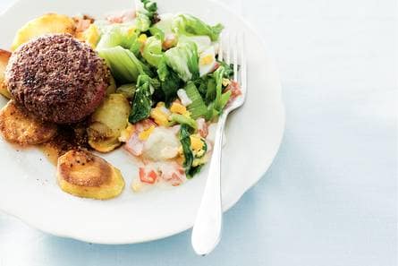 Tartaartjes met andijviesalade