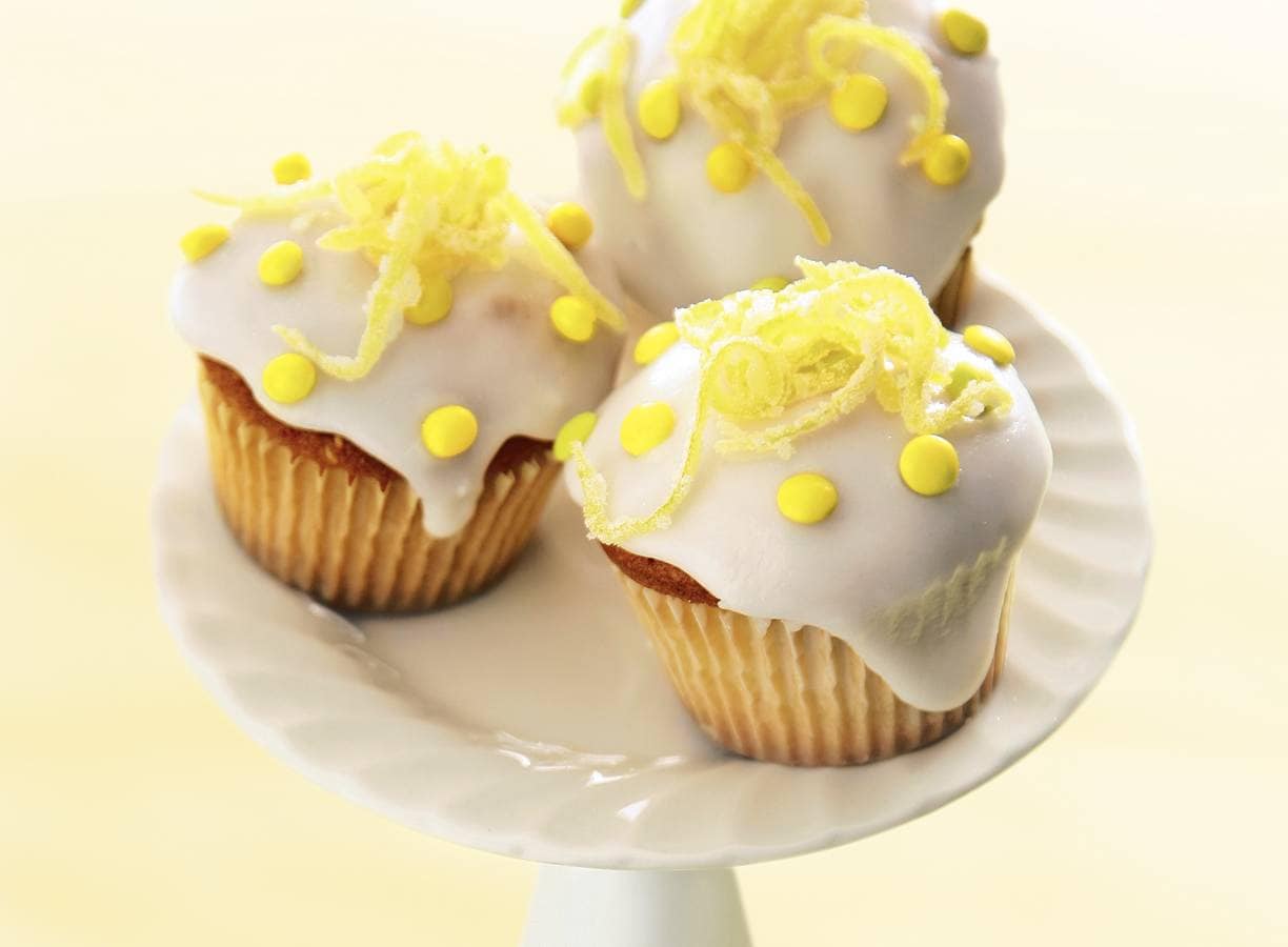 Citroen-honingcupcakes