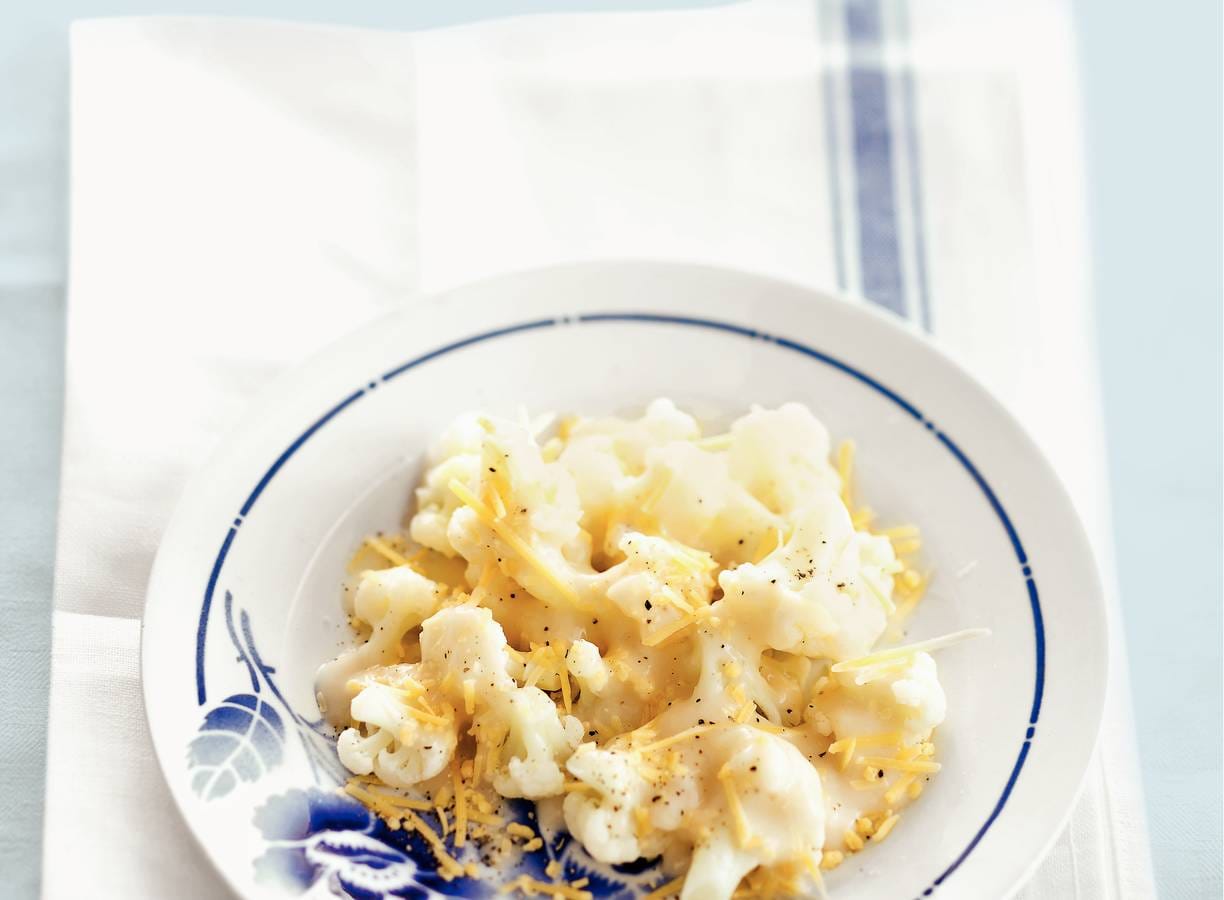 Bloemkool met bechamel en kaas
