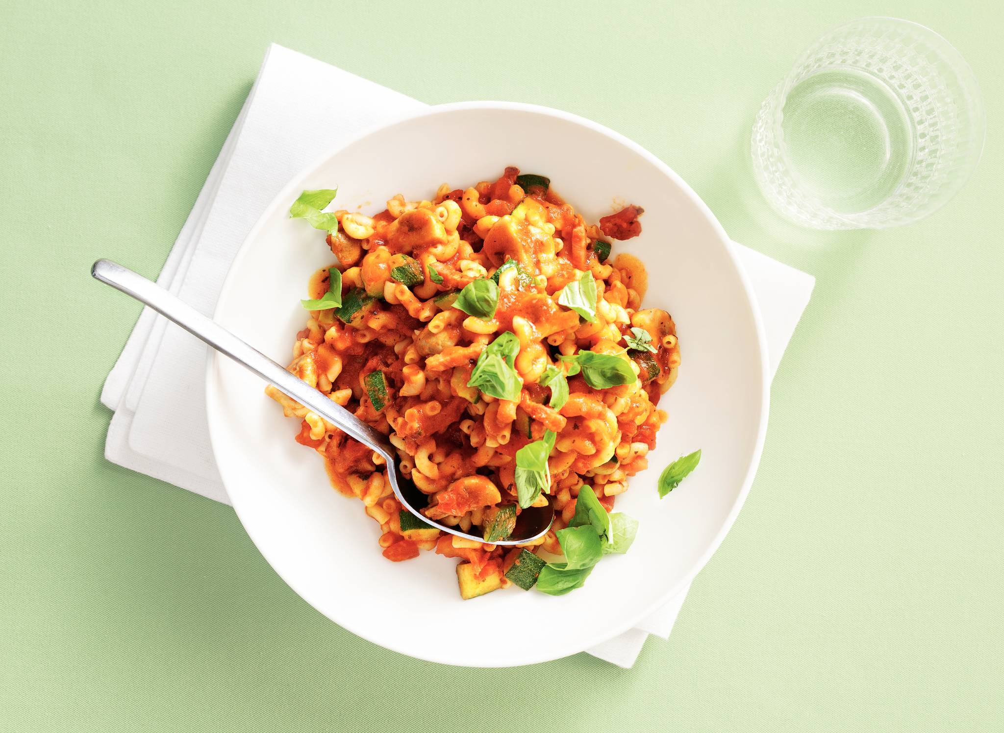 Macaroni Met Spekjes En Courgette Recept - Allerhande | Albert Heijn