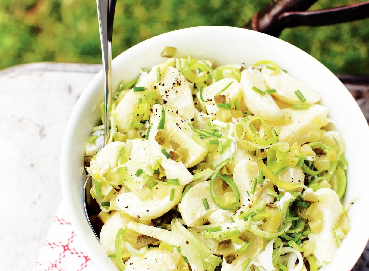 Aardappelsalade met mierikswortel