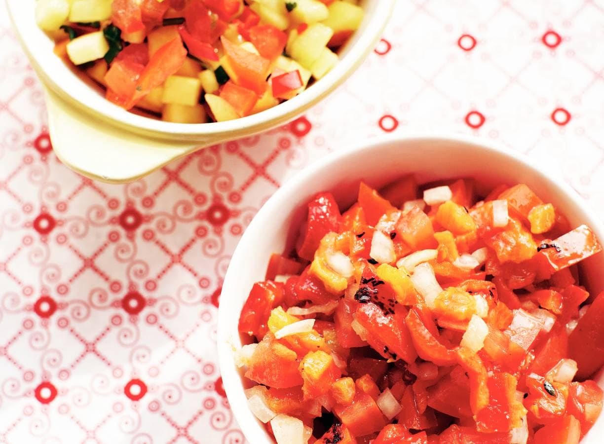 Paprika-tomaat-salsa