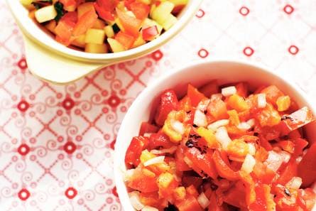 Paprika-tomaat-salsa