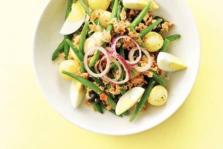 Zomerse salade niçoise