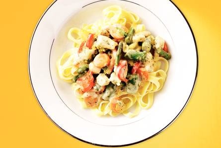 Tagliatelle uit de wok