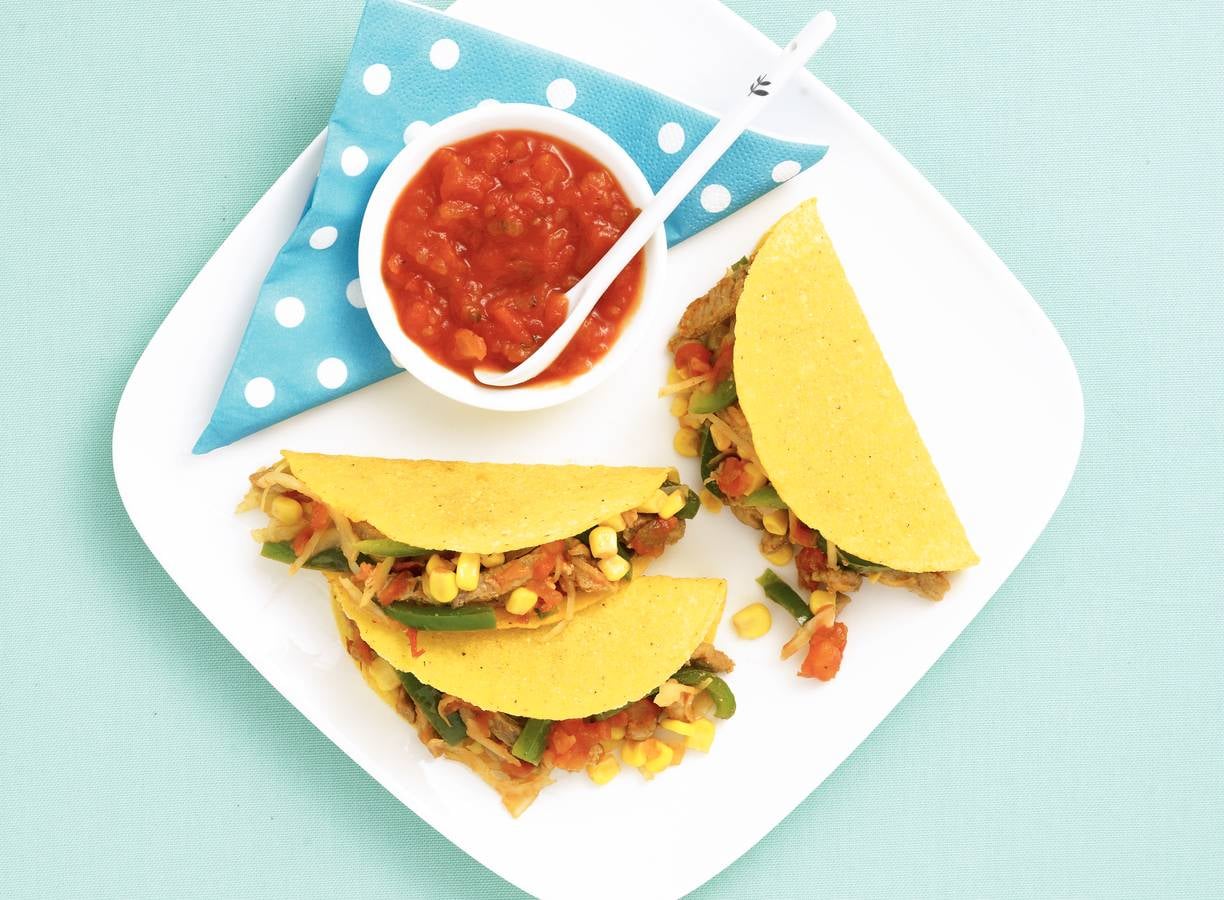 Taco's met groenten