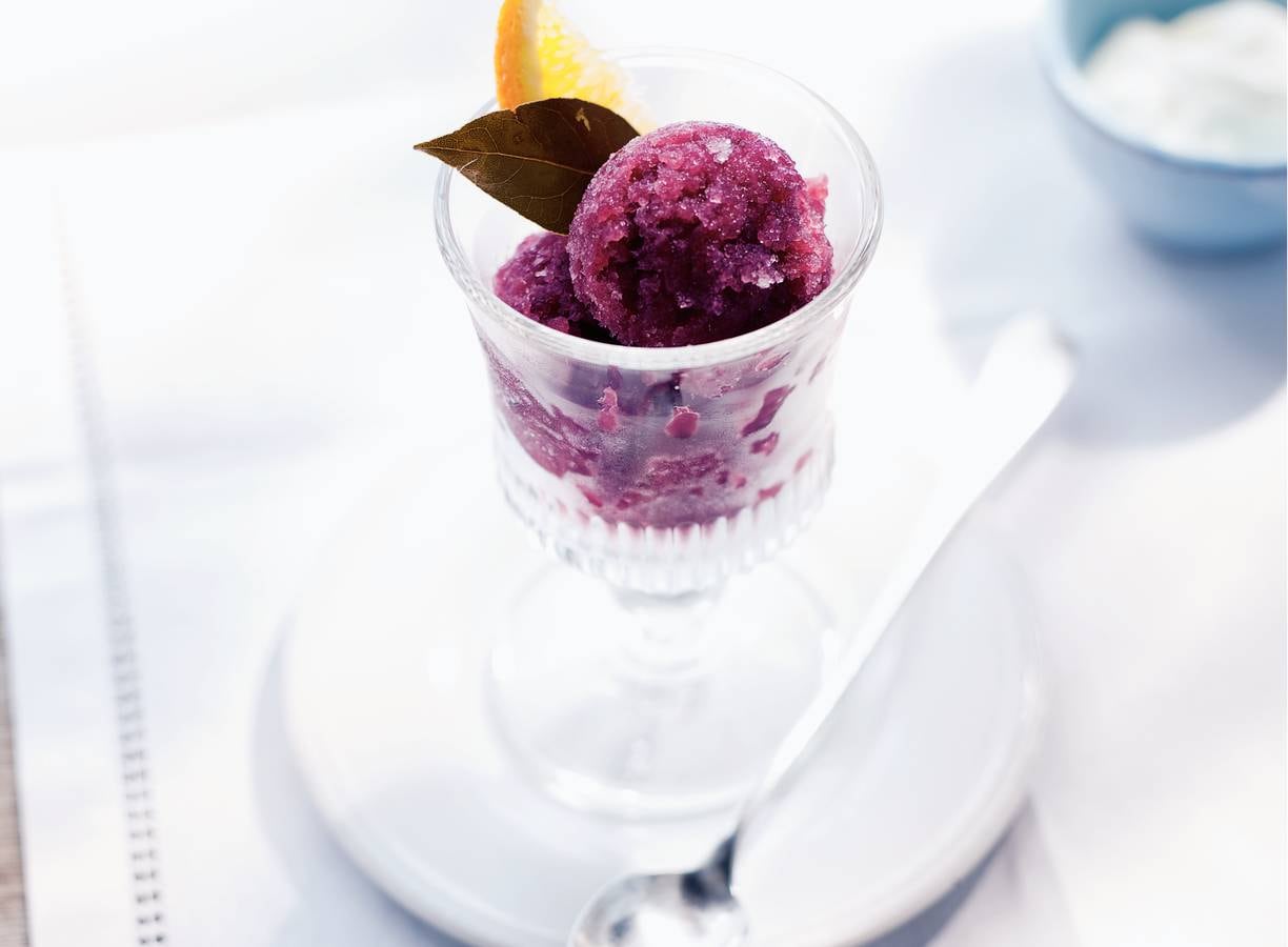 Glühwein-sorbetijs