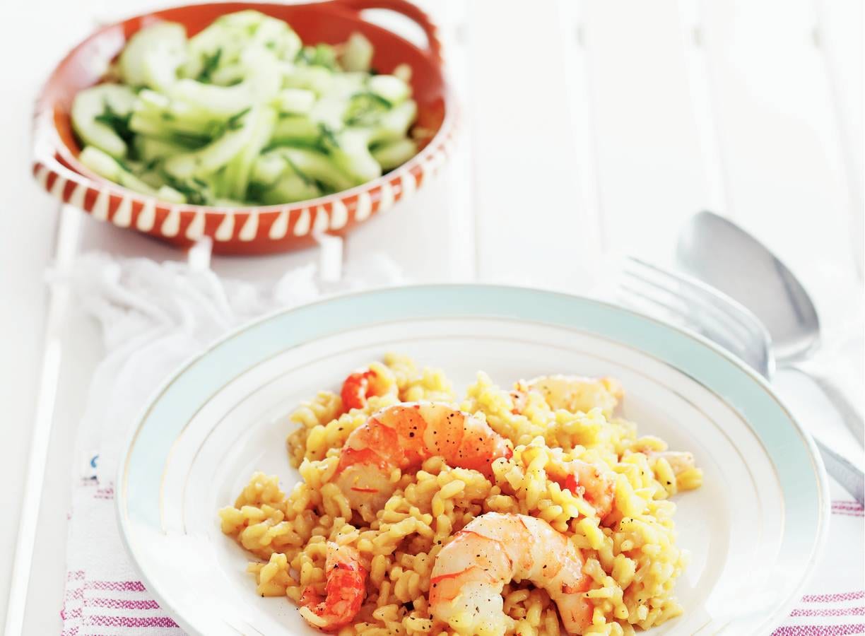 Zeevruchten paella
