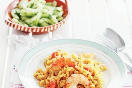 Zeevruchten paella