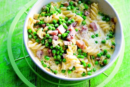 Fusilli al prosciutto