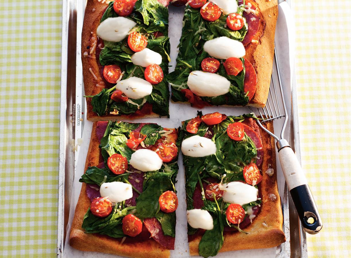 Driekleurenpizza